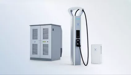 Trụ sạc ô tô - Sạc siêu nhanh DC 300kW